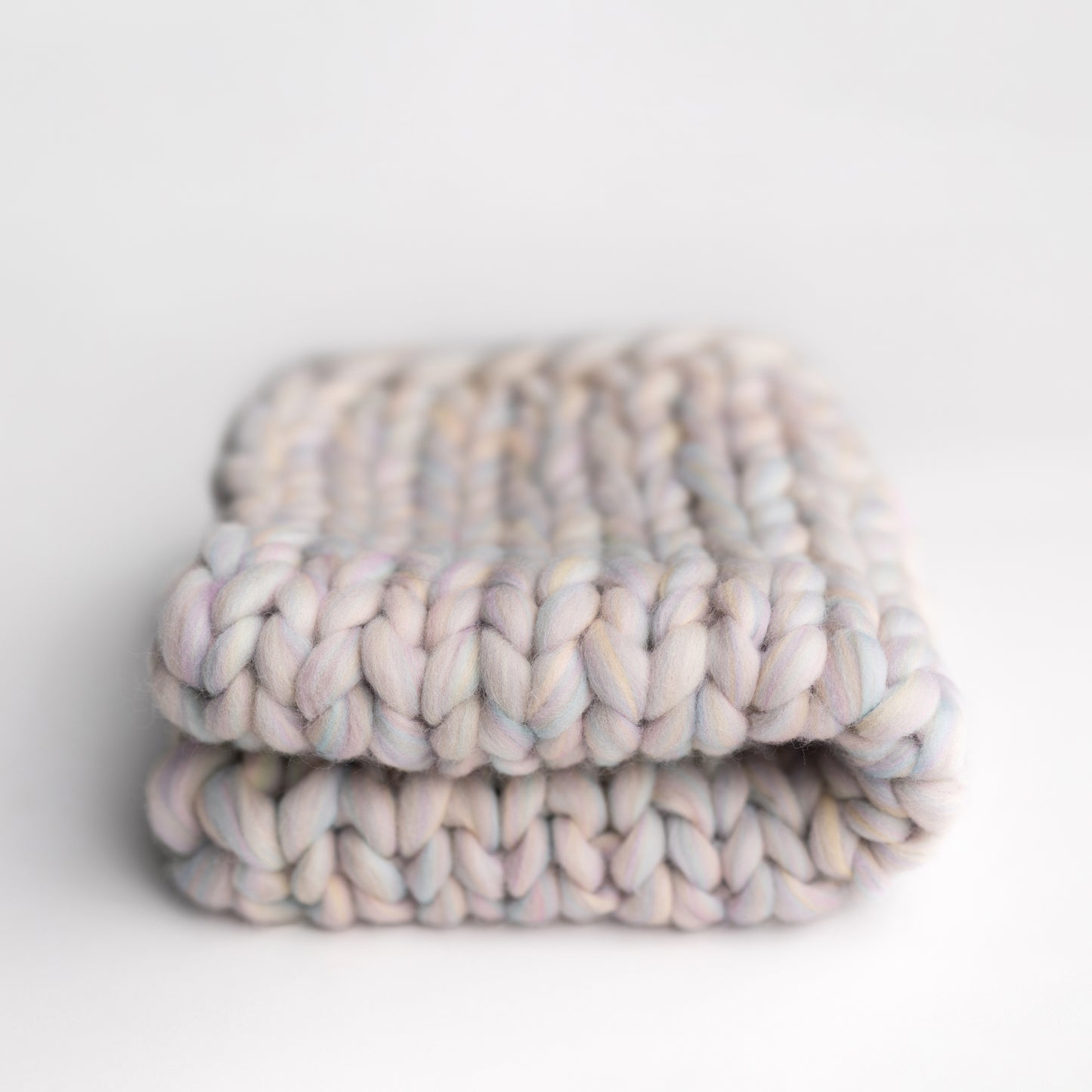 Merino Mini Blanket | Cotton Candy