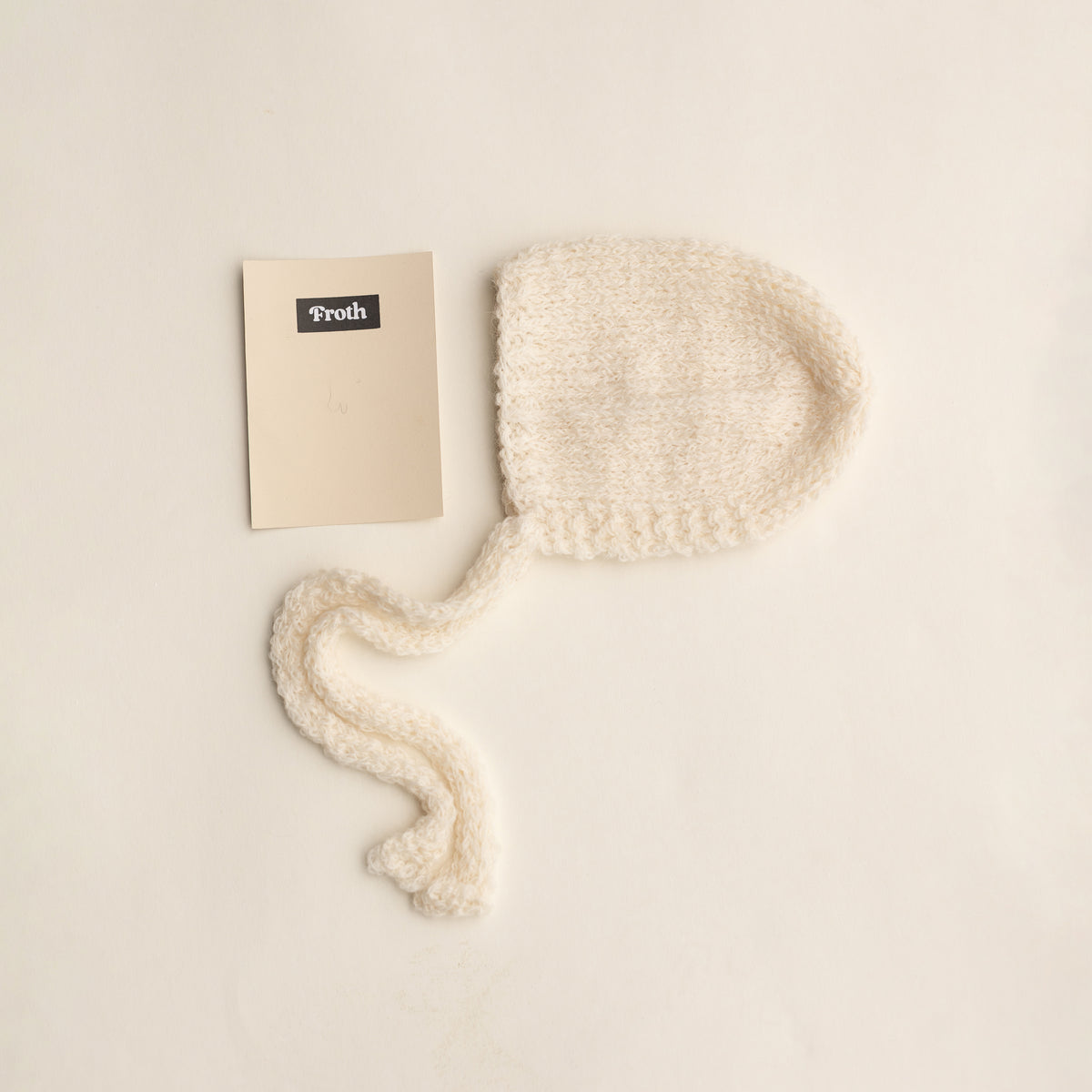 Cushy Knit Bonnet | Froth