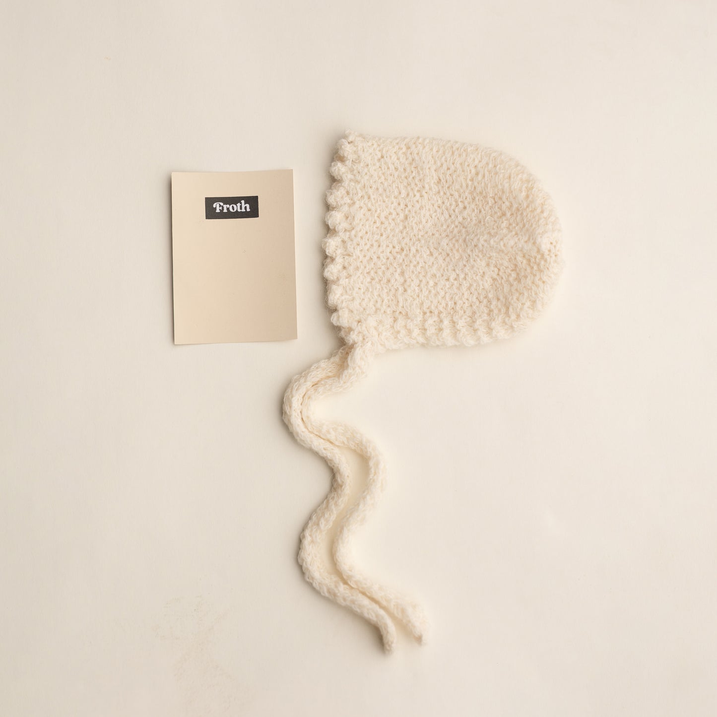 Cushy Knit Bonnet | Froth