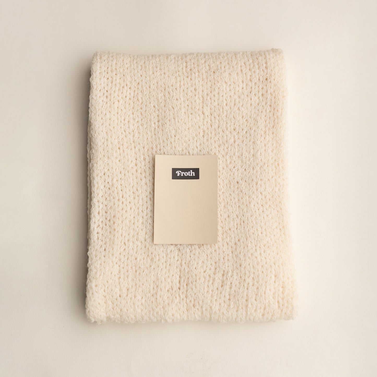 Cushy Knit Wrap | Froth