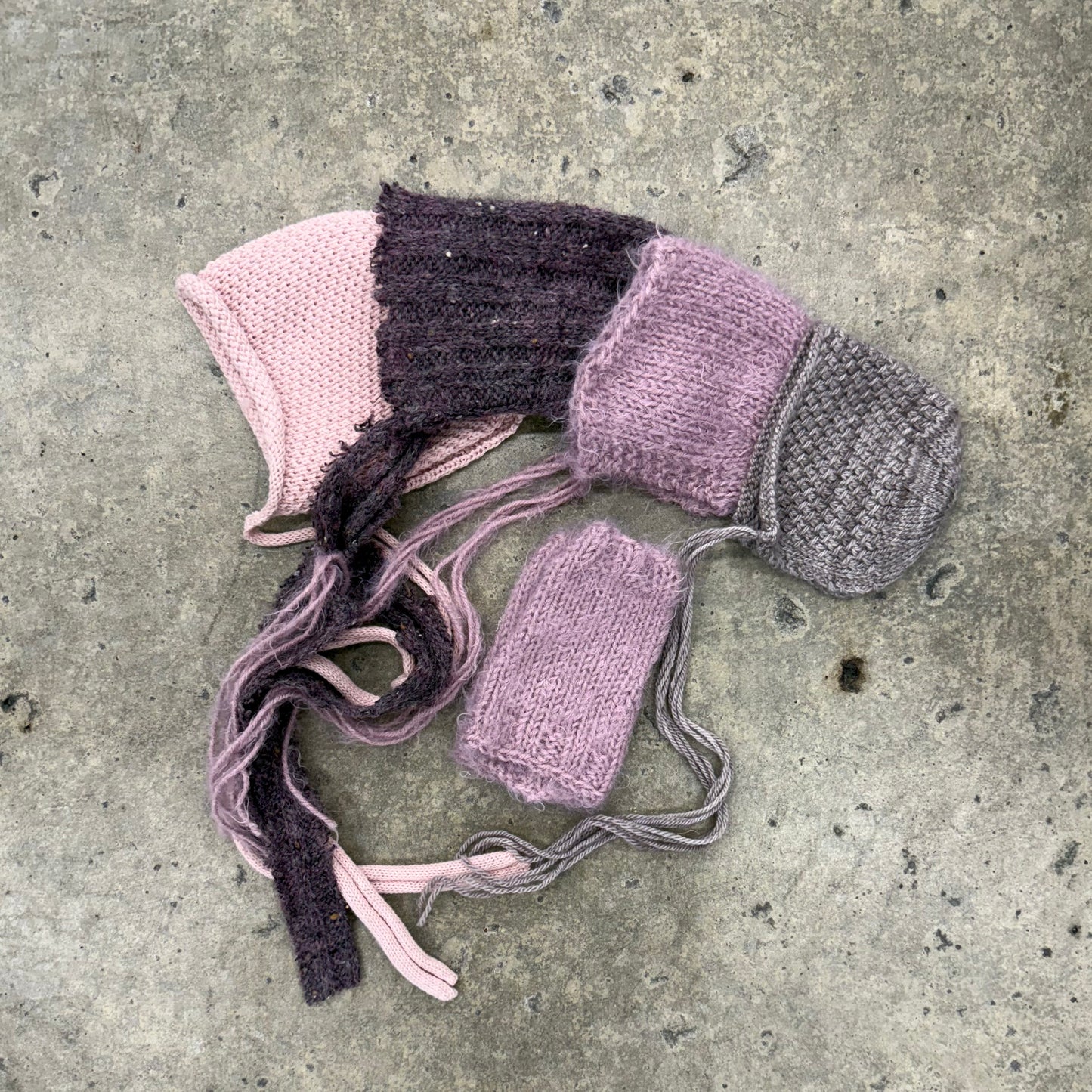 Destash | Purple Newborn Bonnets