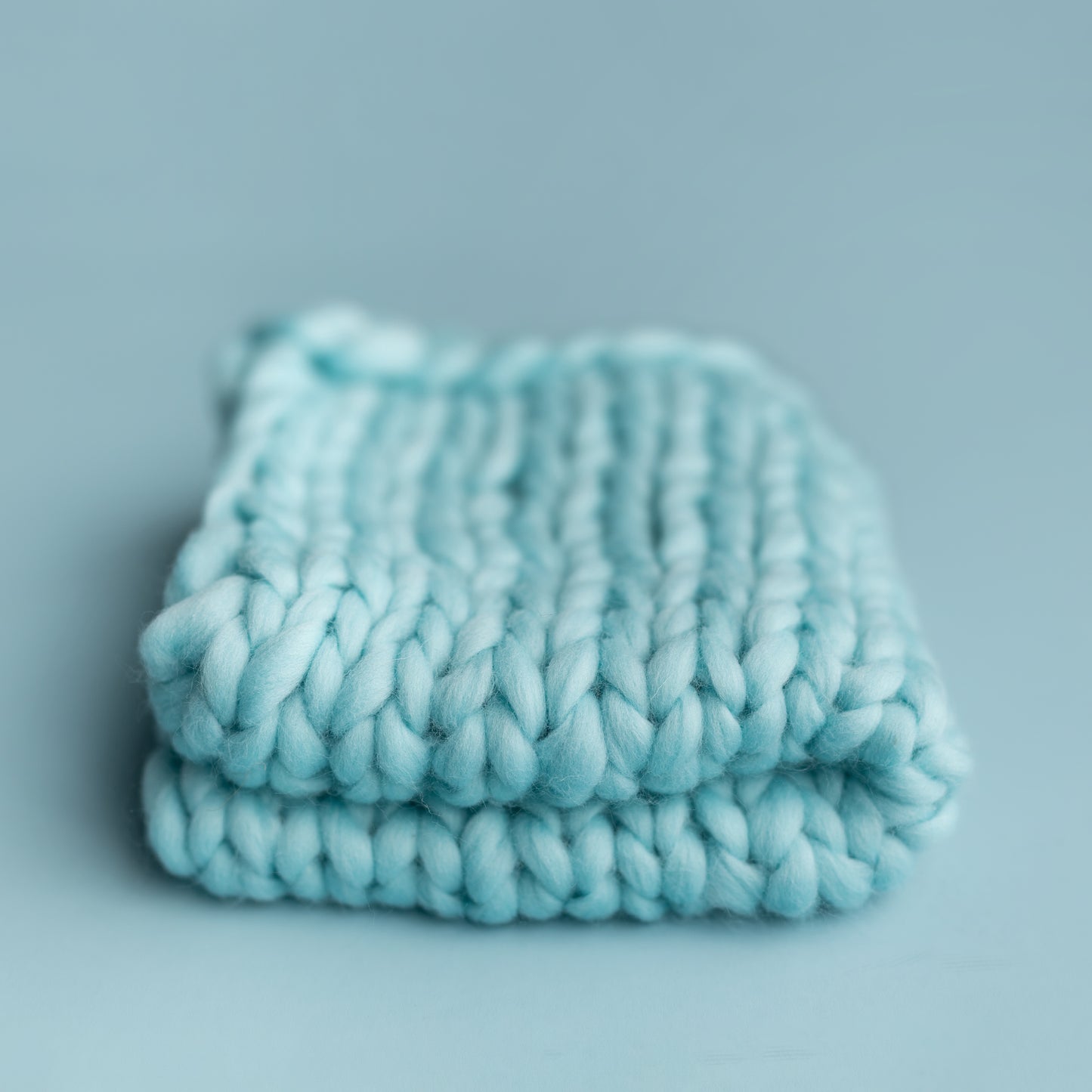Merino Mini Blanket | Ice Bunny