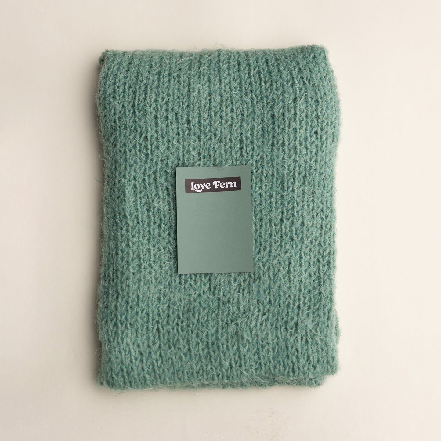 Fuzzy Knit Wrap | Love Fern