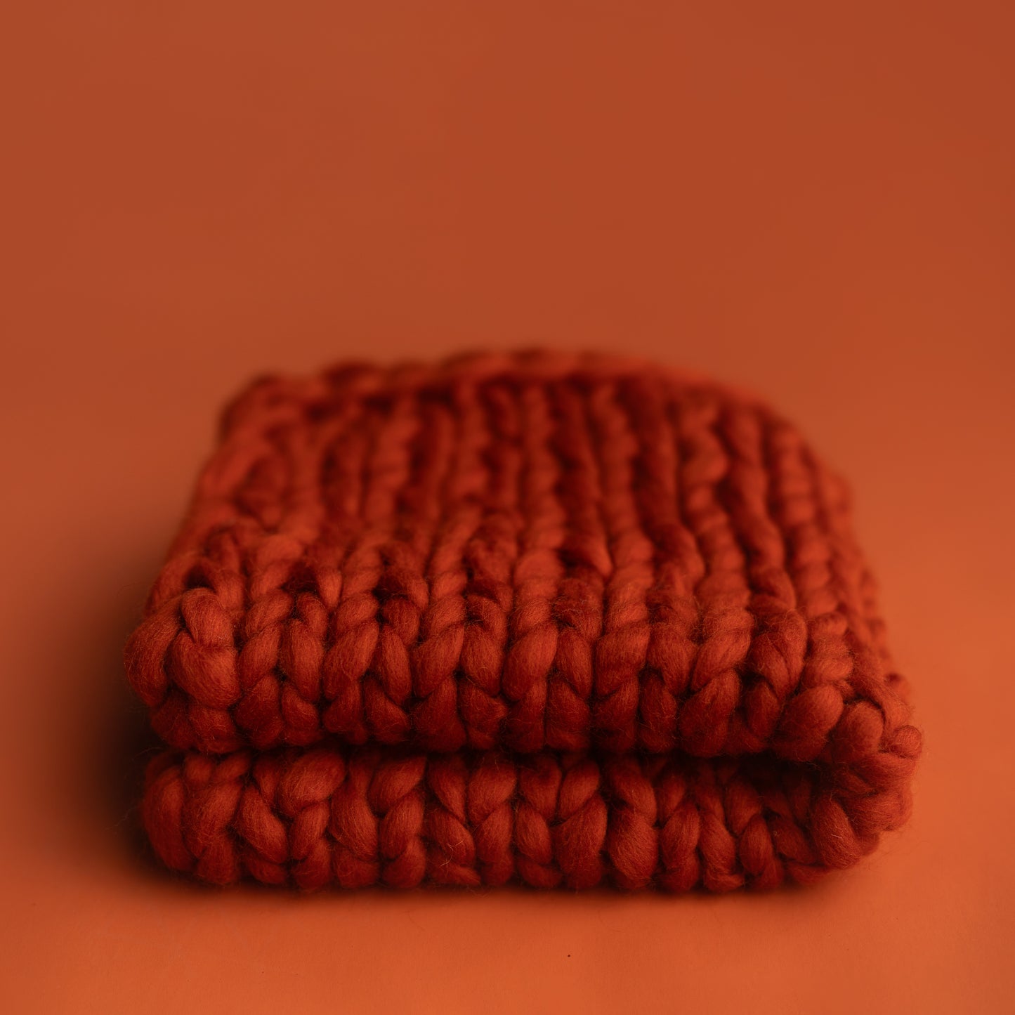 Merino Mini Blanket | Red Rock