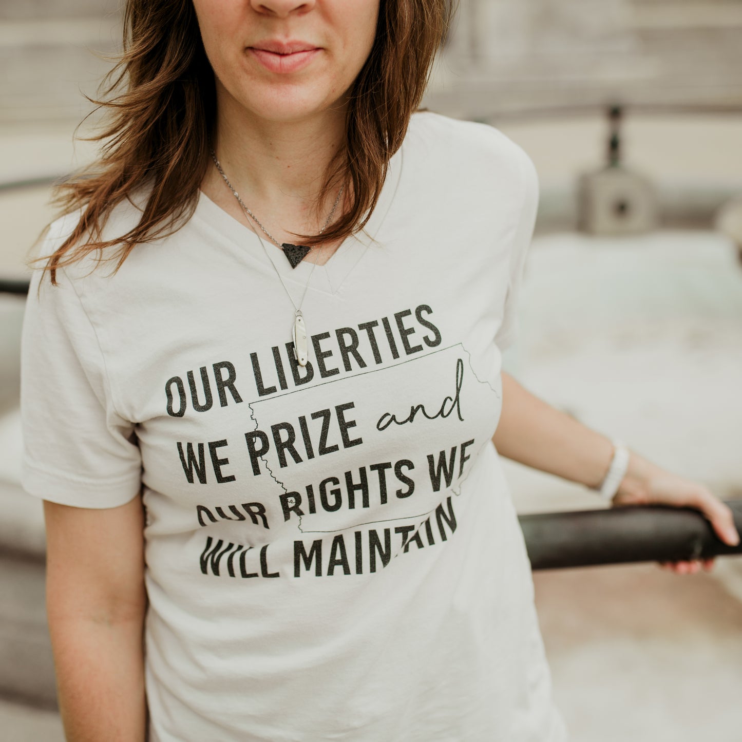 State Motto (IA) Tee