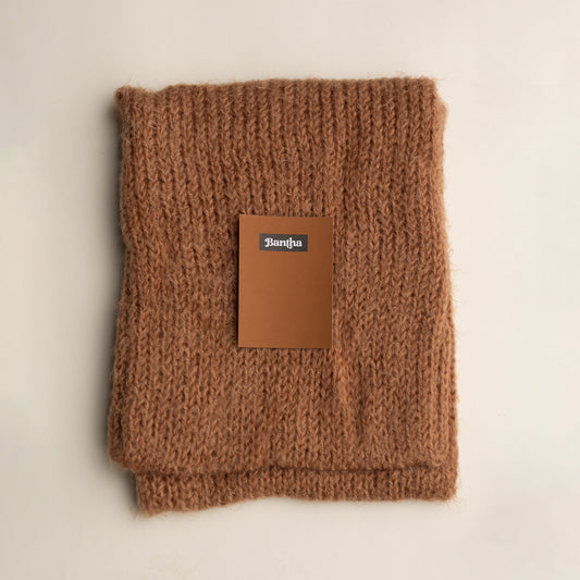 Fuzzy Knit Wrap | Bantha