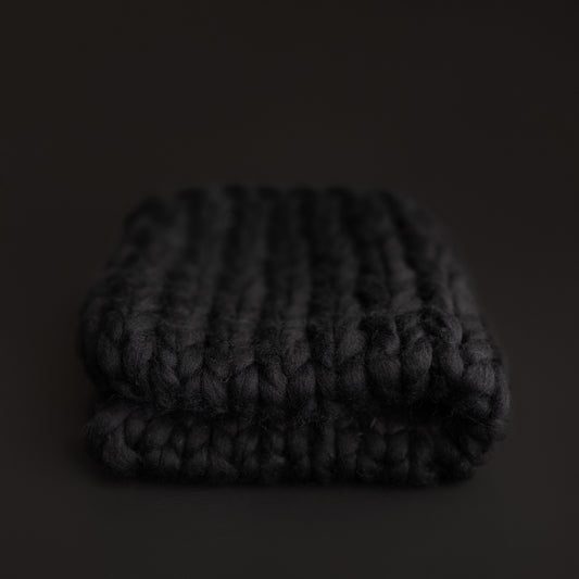 Merino Mini Blanket | Black Hawk