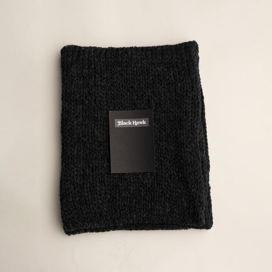 Cushy Knit Wrap | Black Hawk
