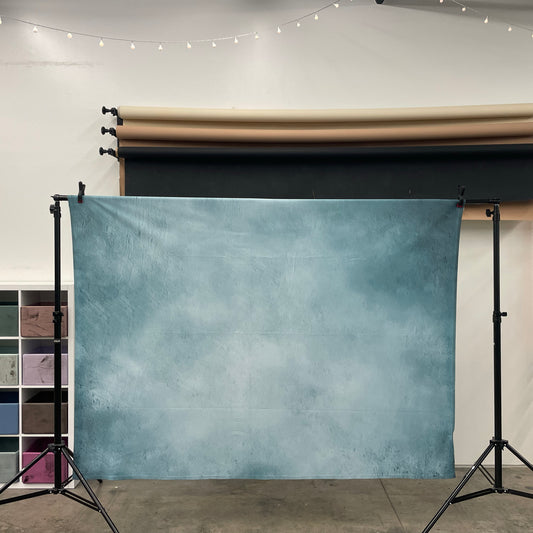 Destash | Blue Cape 5x7 Fabric Backdrop