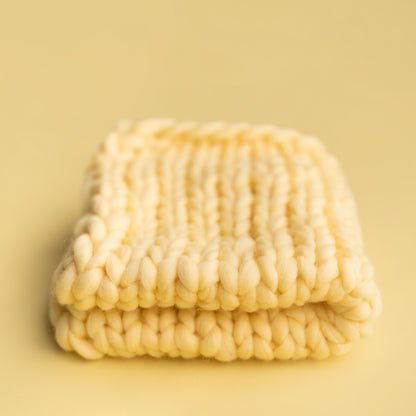 Merino Mini Blanket | Butter Cow