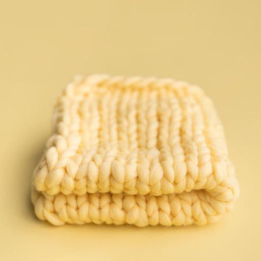 Merino Mini Blanket | Butter Cow