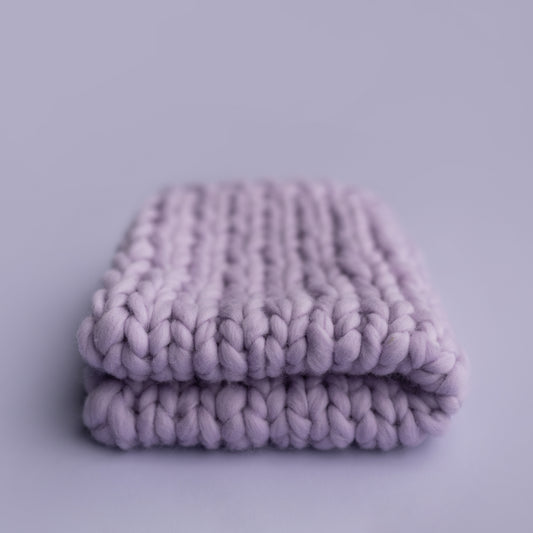 Merino Mini Blanket | Candy Hearts