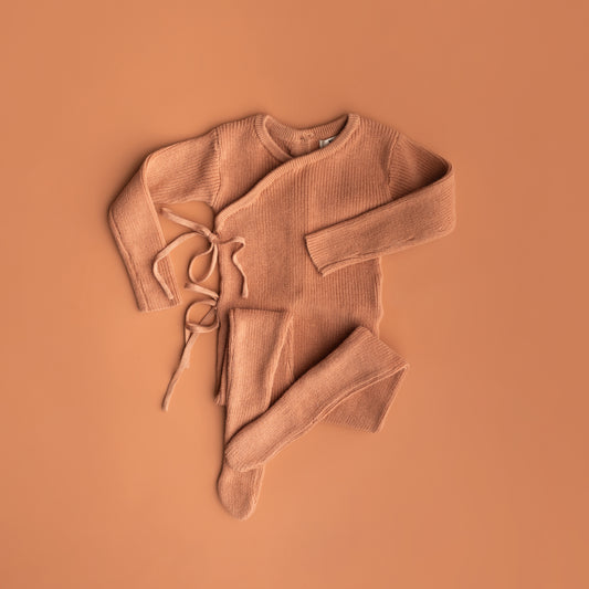 Ryker | Footie | Faded Henna