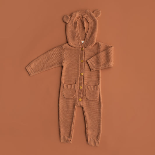 Teddy | Romper | Faded Henna