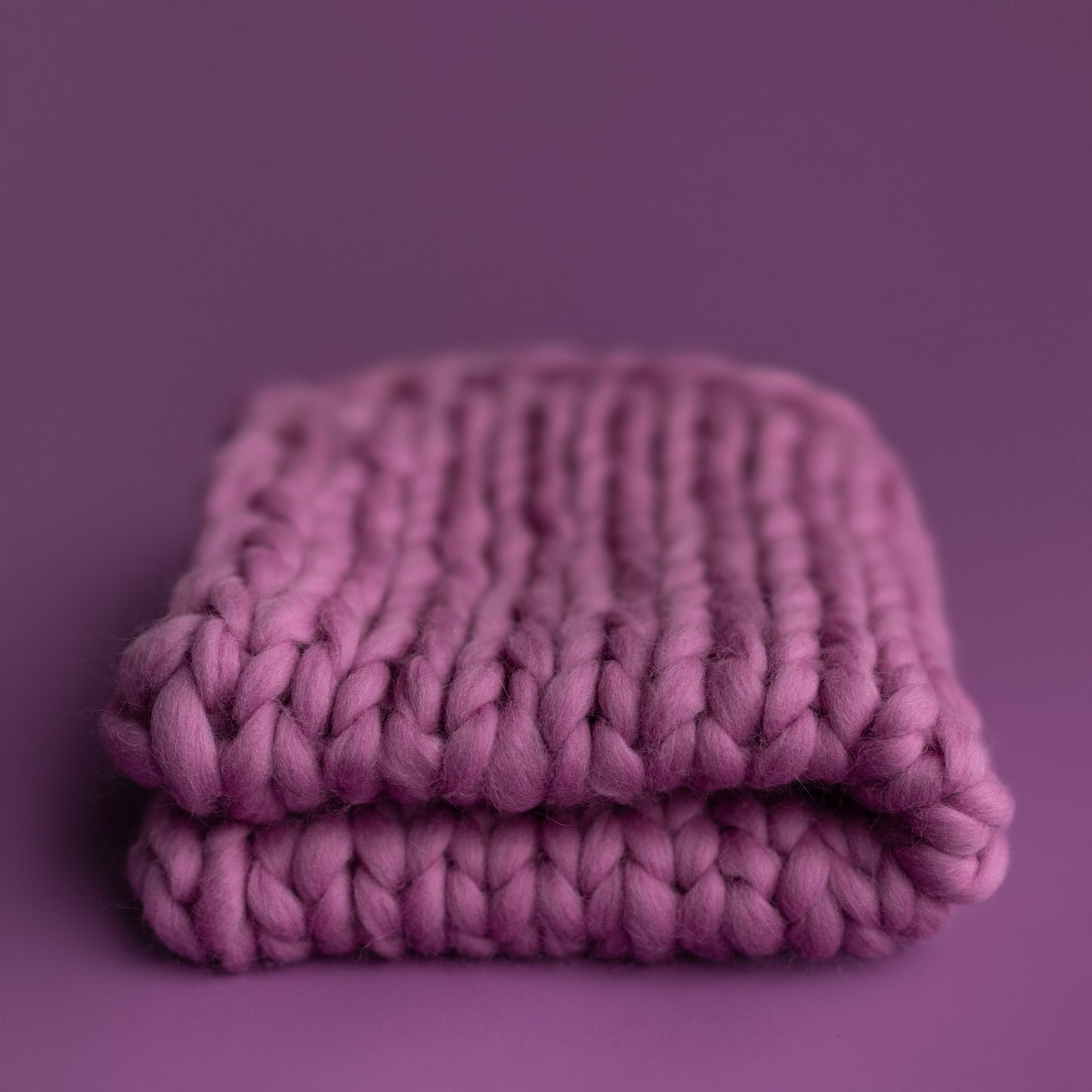 Merino Mini Blanket | Grapey Grapes