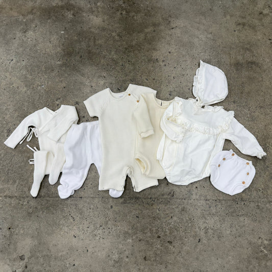 Destash | White Sitter Set