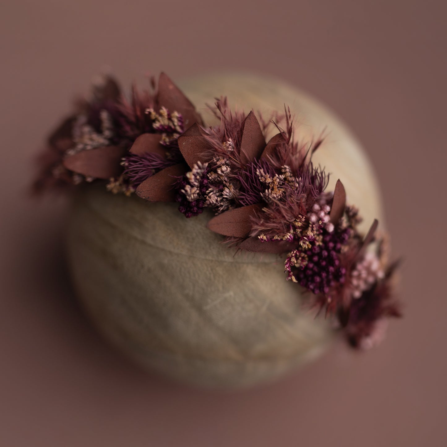 Dried Floral Halo | Juneberry