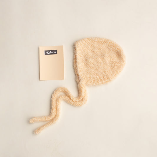 Fuzzy Knit Bonnet | Kalona