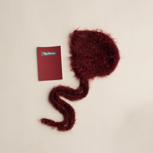 Fuzzy Knit Bonnet | Madison