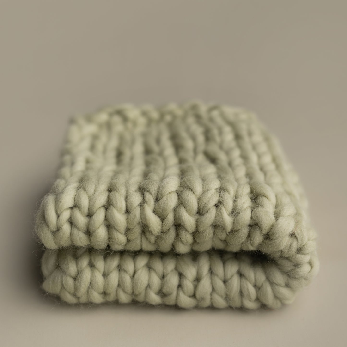 Merino Mini Blanket | Overcast