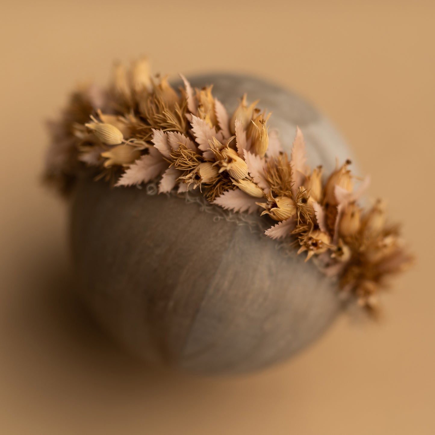 Dried Floral Halo | Prairie