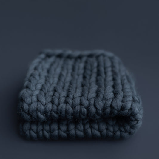 Merino Mini Blanket | Quarry