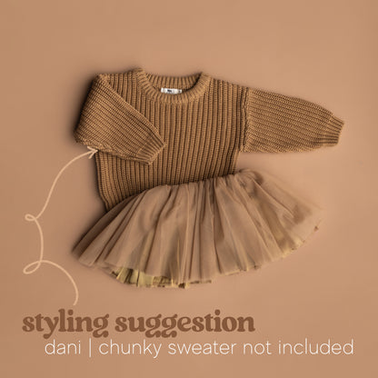 Pearl | Skirt | Toasted